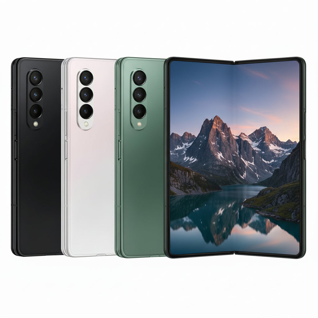 Samsung Galaxy Z Fold3 12GB RAM 256GB / 512GB Storage - Phantom Black / Phantom Silver / Phantom Green Samsung