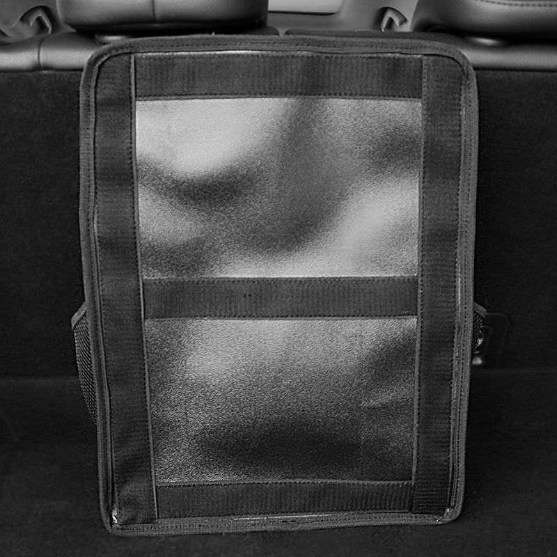 1 Pcs Black Premium Car Back Seat & Trunk Organizer - Multi-Pocket Hanging Storage Bag Tristar Online