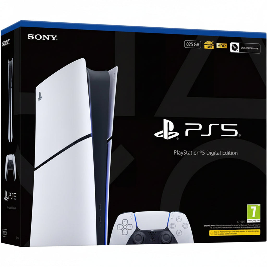 Sony PlayStation PS5 Sim Digital 825GB (2023) Edition - Pristine Condition SONY