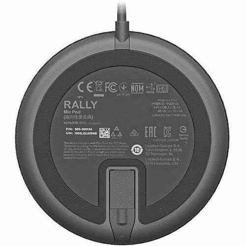 Logitech Rally Mic Pod – Graphite