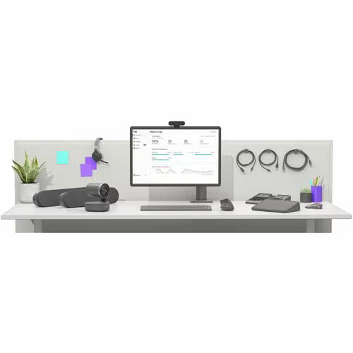 Logitech Tap with Cat5e – PoE Touch Controller for Zoom, Teams & Meet