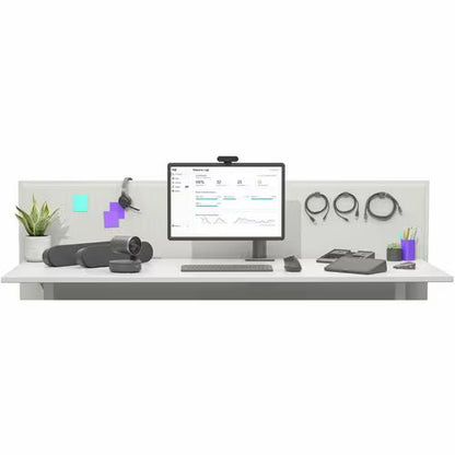 Logitech Tap with Cat5e – PoE Touch Controller for Zoom, Teams & Meet