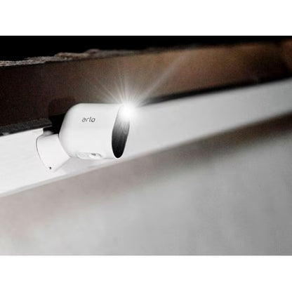 Arlo Ultra 2 Spotlight Wireless Security Camera – 3-Pack – White