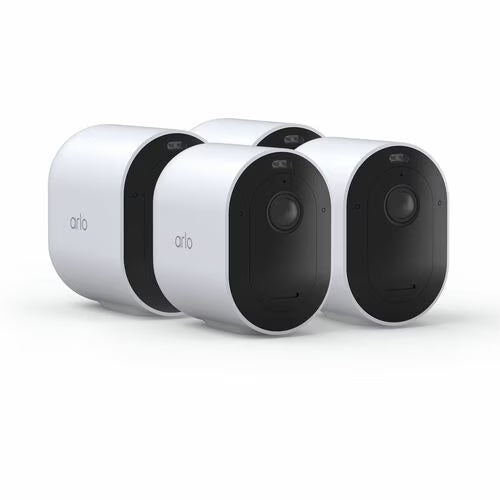 Arlo Pro 5 Indoor/Outdoor 2K Network Camera – 4 Pack – White - New