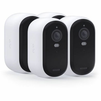 Arlo Essential Outdoor Security Camera 2K Network Camera – Pack of 4 – White