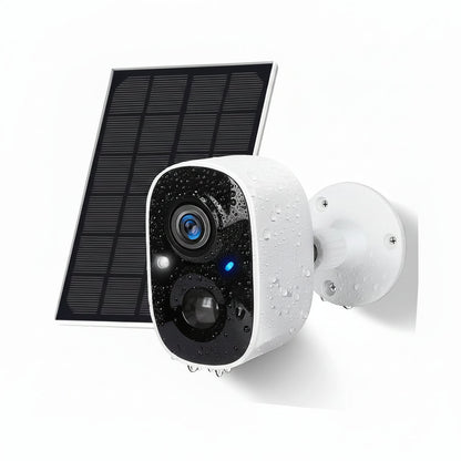 1080P HD Outdoor Solar WiFi Security Camera with Night Vision, Motion Detection & Two-Way Audio Generic