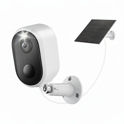 1080P HD Outdoor Solar WiFi Security Camera with Night Vision, Motion Detection & Two-Way Audio Generic