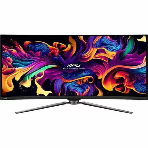 MSI 341CQPX 34" Curved QD-OLED UW-QHD Gaming Monitor – 240Hz, USB-C, KVM