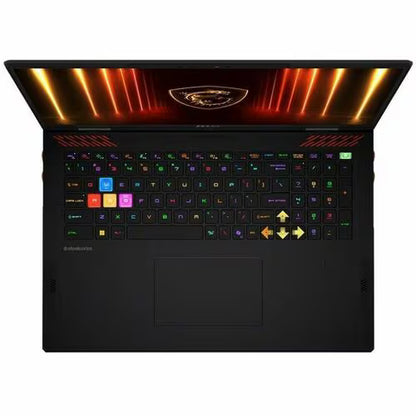 MSI Raider 18 HX AI Laptop – Intel Ultra 9 285HX, NVIDIA RTX 5080 16GB, 32GB DDR5, 4TB SSD, 18" UHD 120Hz