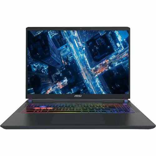 MSI Vector 16 HX AI A2XWIG – 16" QHD+ IPS Laptop – Intel Ultra 9 275HX – RTX 5080 16GB GDDR7 – 16GB DDR5 RAM – 1TB NVMe SSD – Cosmos Gray – Windows 11 Home
