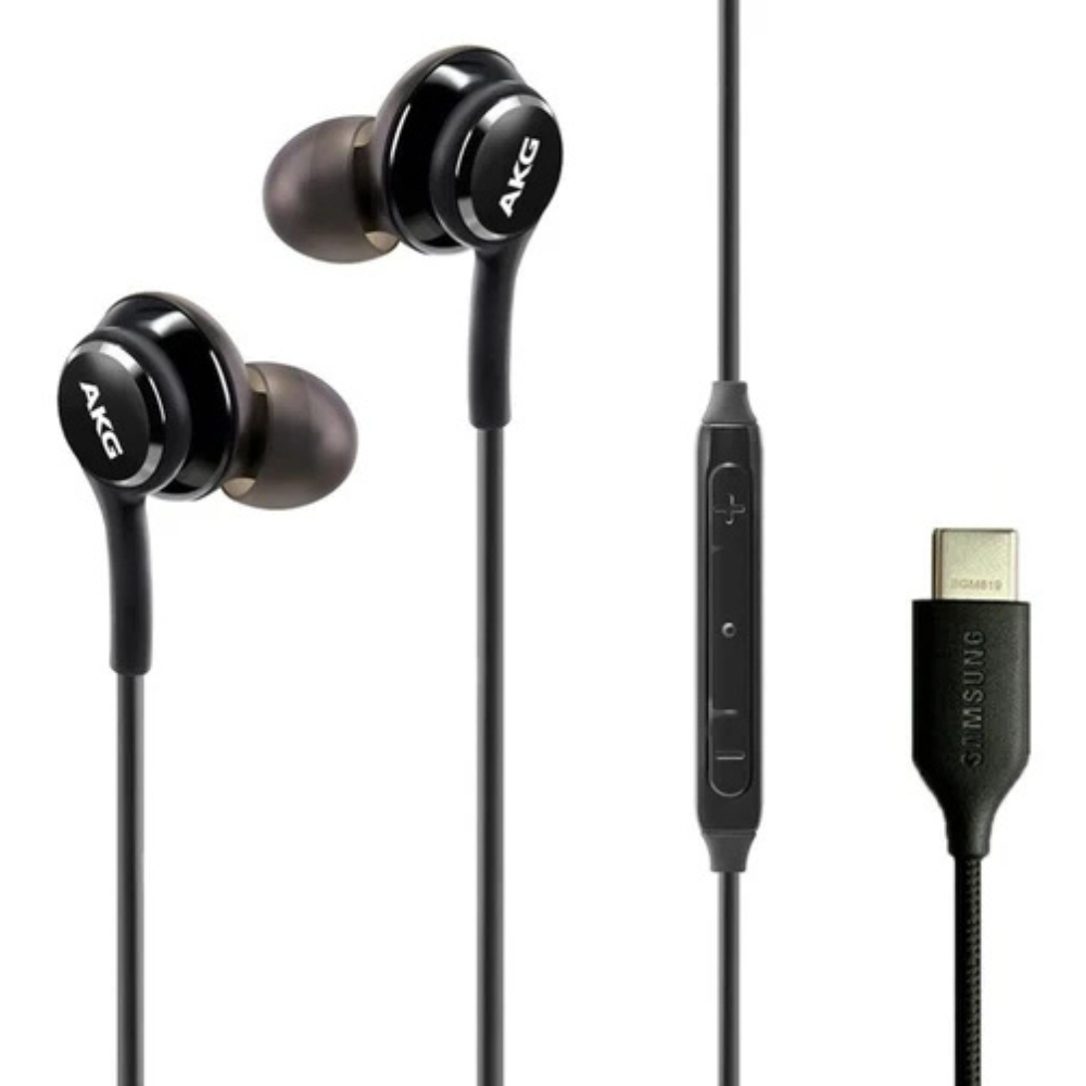 Samsung AKG Type-C Wired Earphones – Tuned for Precision Sound – Black Samsung