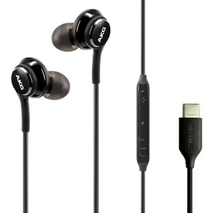 Samsung AKG Type-C Wired Earphones – Tuned for Precision Sound – Black Samsung