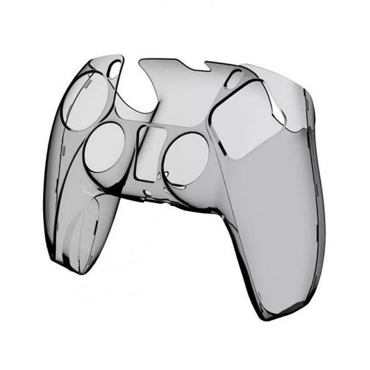 Clear Crystal Protective Anti-Scratch Transparent Black Case for PS5 Controller