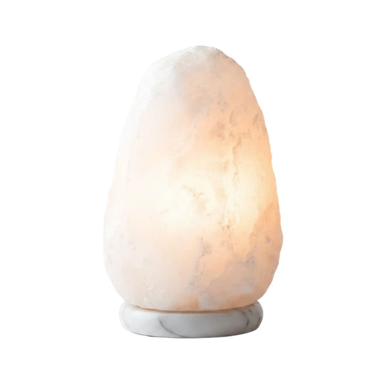 12V 12W 3-5Kg Himalayan White Salt Lamp Crystal Rock Natural Shape Unique Lamps