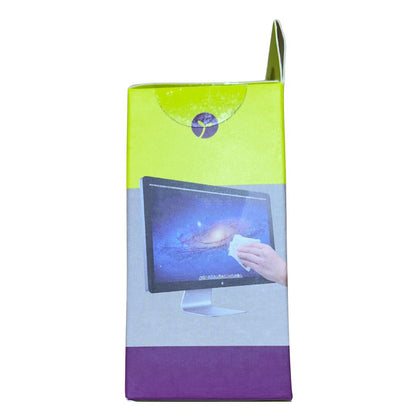 Sprout Screen Wipes for Glass Screens - Pack of 20, Anti-Static & Gentle Cleaning
