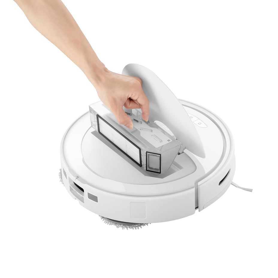 Roborock Q Revo Robotic Vacuum with Multifunctional Dock-White Roborock