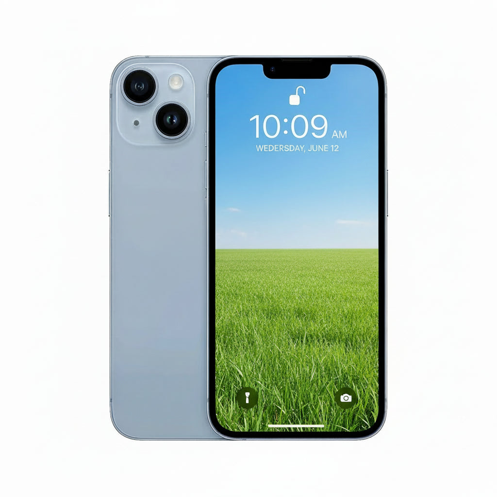 Apple iPhone 14 Plus - 128GB / 256GB / 512GB - Midnight, Starlight, (PRODUCT)RED, Blue, Purple, Yellow - Excellent - Refurbished Apple