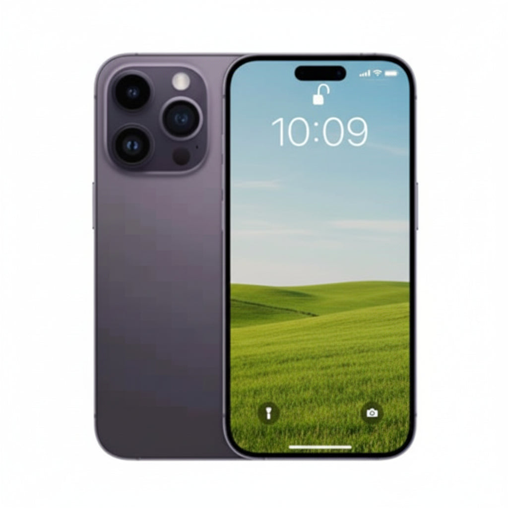 Apple iPhone 14 Pro - 128GB / 256GB / 512GB / 1TB - Space Black, Silver, Gold & Deep Purple With 100% battery - Pristine - Refurbished Apple