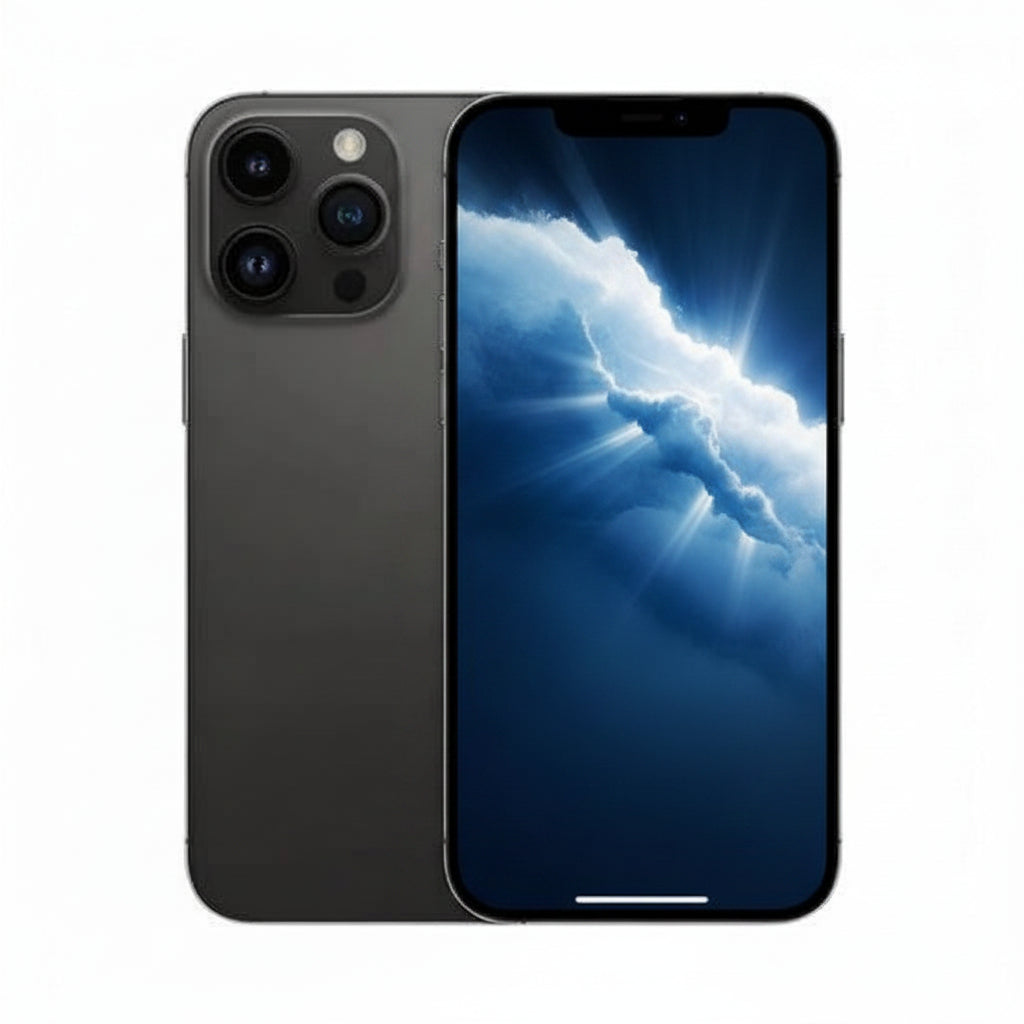 Apple iPhone 14 Pro Max - 128GB / 256GB / 512GB / 1TB - Space Black, Silver, Gold & Deep Purple  - Acceptable - Refurbished Apple