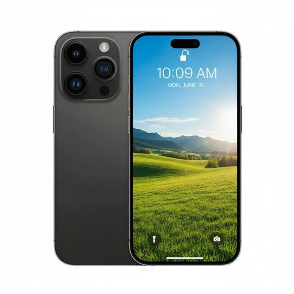 Apple iPhone 14 Pro - 128GB / 256GB / 512GB / 1TB - Space Black, Silver, Gold & Deep Purple With 100% battery - Pristine - Refurbished Apple