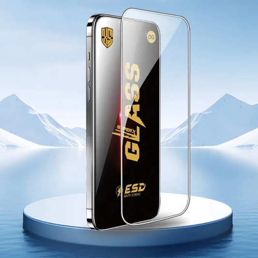 Tristar Anti-static Tempered Glass Compatible with iPhone 11–17 Protector Clear Scratch Resistant Display Guard