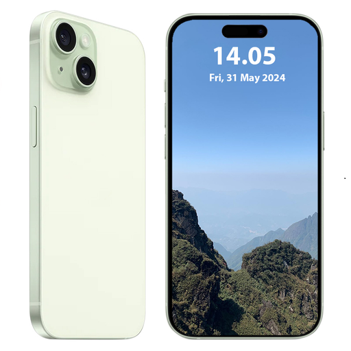 Apple iPhone 15 - 128GB / 256GB / 512GB - Pink, Yellow, Blue, Green & Black - Acceptable - Refurbished Apple