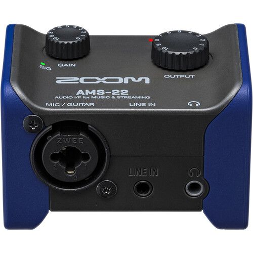 Zoom AMS-22 2x2 USB Audio Interface Zoom