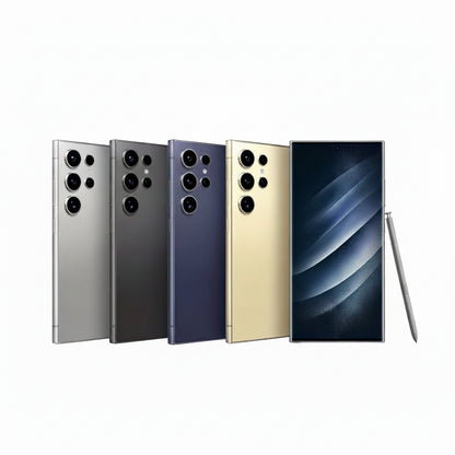 Galaxy S24 Ultra 256GB / 512GB / 1TB- Titanium Black Grey Violet Yellow Orange Blue Green Samsung