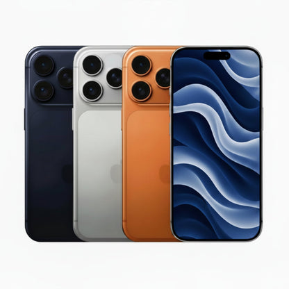 Apple iPhone 17 Pro Max -  256GB, 512GB, 1TB, 2TB - Cosmic Orange, Deep Blue, Silver