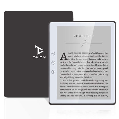 Trion Nex Ebook-Reader - 6" E-Ink Touchscreen, Quad-Core, 32GB Storage, Android 8.1 - Black - Pristine Refurbished Trion