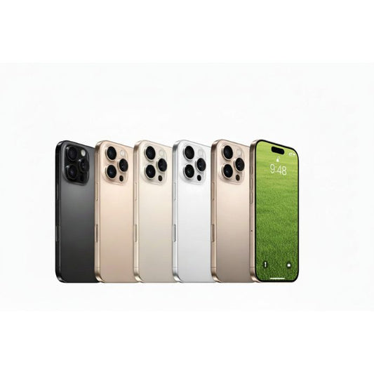 Apple iPhone 16 Pro - 128GB / 256GB / 512GB / 1TB - Black, White, Desert, Natural Titanium with 80% Battery - Pristine - Refurbished