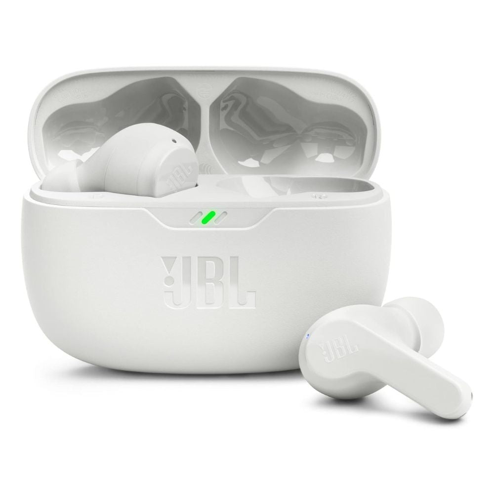 JBL Wave Beam True Wireless Earbuds, White