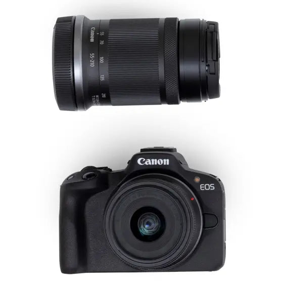 Canon EOS R50 Mirrorless Camera Body (Black) – 24.2MP APS-C, 4K Video, Dual Pixel Canon