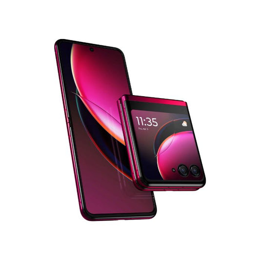 Motorola Razr 40 Ultra 5G – 256GB, Viva Magenta - Pristine Refurbished Motorola