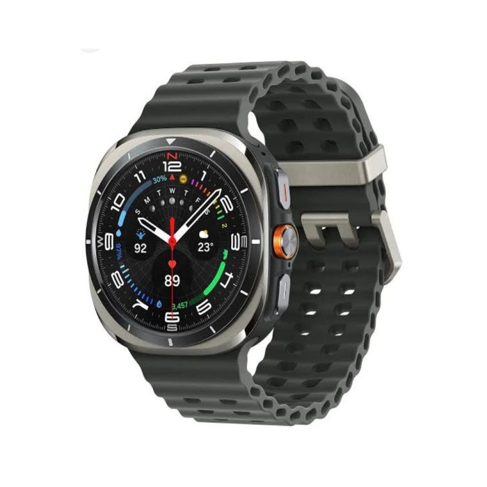 Samsung Galaxy Watch Ultra LTE 47mm – Titanium Silver with Dark Grey Marine Band - Opened Never Used - Refurbished Samsung