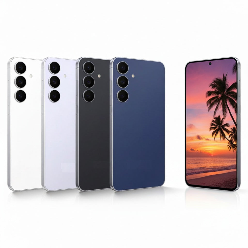 Samsung Galaxy S25 FE - 8GB RAM – 128GB / 256GB / 512GB - Icy Blue, Jet Black, Navy, White with 100% Battery - Pristine - Refurbished Samsung