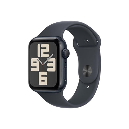 Apple Watch SE 40mm - Midnight Aluminum Case with Black Sports Band - Pristine Refurbished