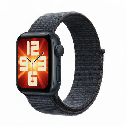 Apple Watch SE 2 40mm Midnight Aluminium Case GPS + Cellular with Ink Sport Loop Band  With 100% Battery - Pristine - Refurbished APPLE
