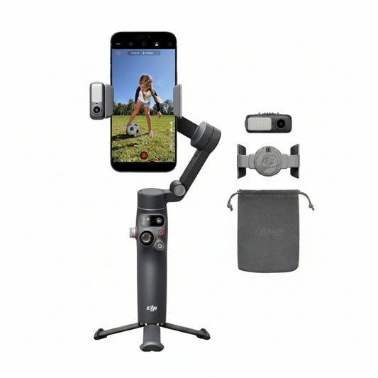 DJI Osmo Mobile 8 - 3-Axis Smartphone Gimbal - ActiveTrack, Intelligent Shooting Modes