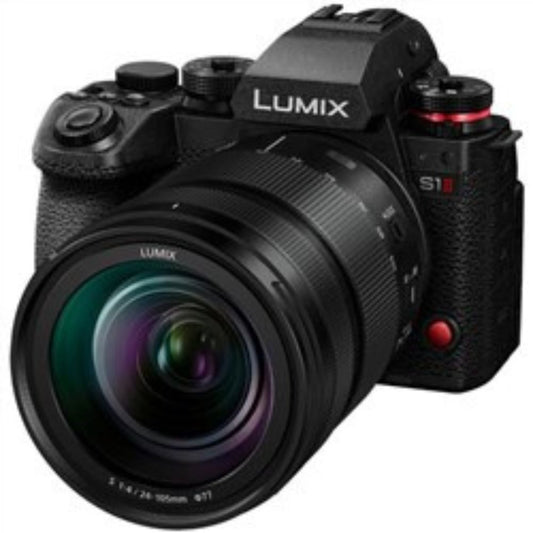 Panasonic Lumix DC-S1 IIE Mirrorless Camera Kit with 24–105mm F4 Lens Panasonic