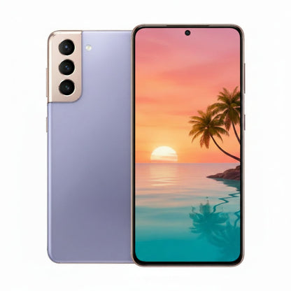 Samsung Galaxy S21 5G/ 128GB/256GB- Phantom (Violet,White,Gray,Pink) - Acceptable - Refurbished Samsung