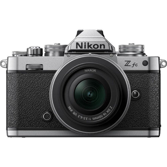 Nikon Z fc Mirrorless Digital Camera Silver with 16-50mm Lens Nikon
