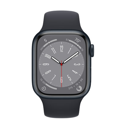 Apple Watch Series 8 GPS + Cellular 41mm Midnight Aluminum Case w/ Midnight Sport Band -Au Version ( Refurbished Grade A) (Copy) Apple