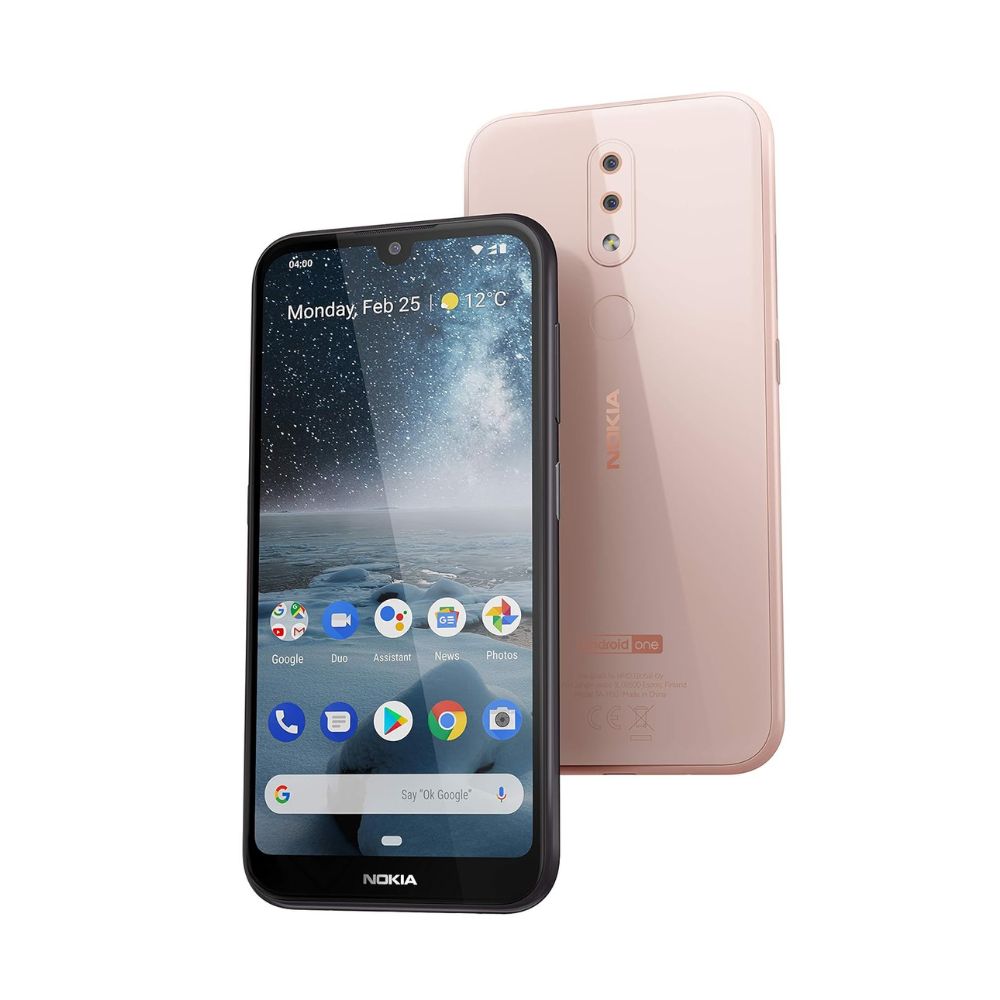 Nokia 4.2 – Pink Sand, 3GB RAM, 32GB Storage - Pristine Refurbished Nokia