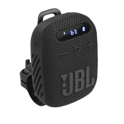 JBL Wind 3 FM Bluetooth Handlebar Speaker – Black, Blue