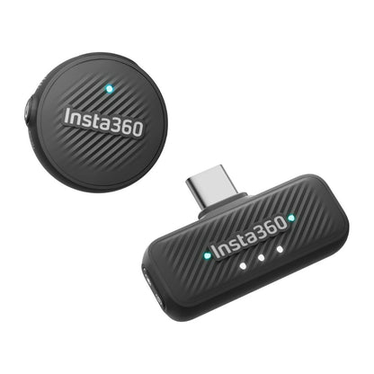 Insta360 Mic Air Wireless Microphone – 1TX + 1RX Crystal-Clear Audio for Vlogging & Streaming
