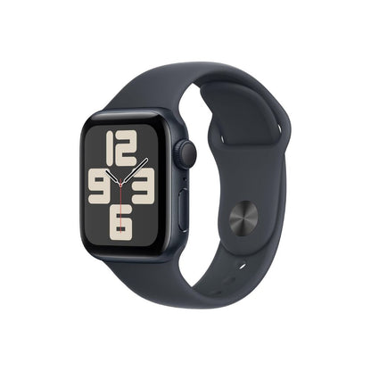 Apple Watch SE, 2nd Gen - 40mm, Midnight Aluminum Case, GPS, A2722 - Pristine Refurbished Apple