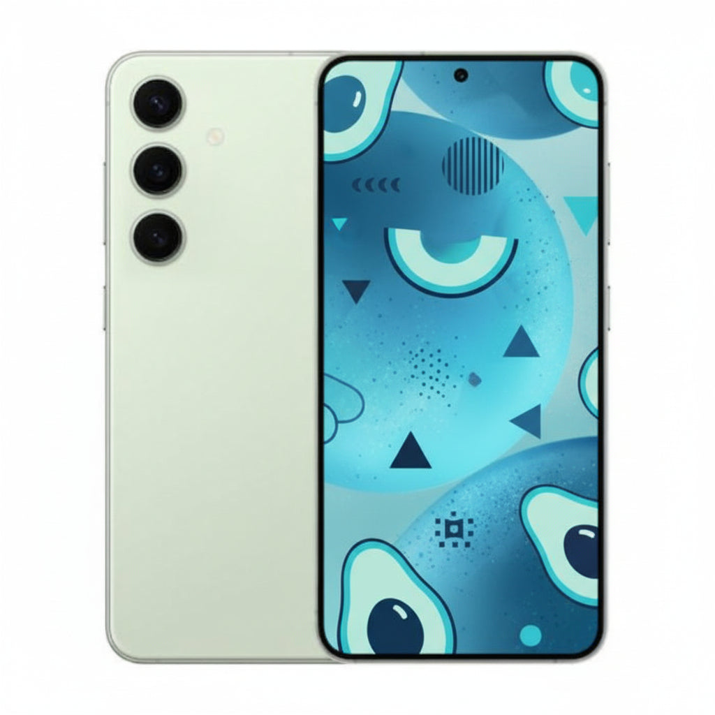 Samsung Galaxy S24 5G 128GB/256GB/512GB - Marble Gray, Onyx Black, Cobalt Violet, Amber Yellow, Sandstone Orange, Jade Green - Acceptable - Refurbished Samsung