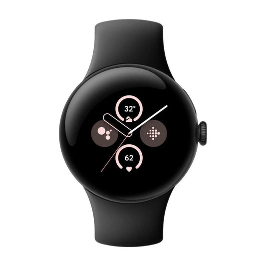 Google Pixel Watch 2 LTE - Obsidian, Champagne/ Gold/ Polished Silver (Copy) Google