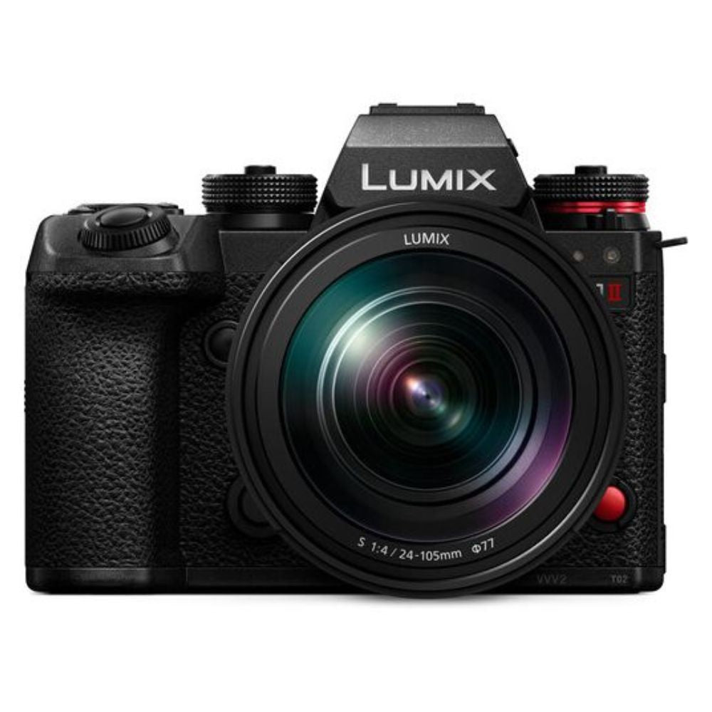 Panasonic Lumix DC-S1R II Kit with S 24-105mm F4 Lens - Black